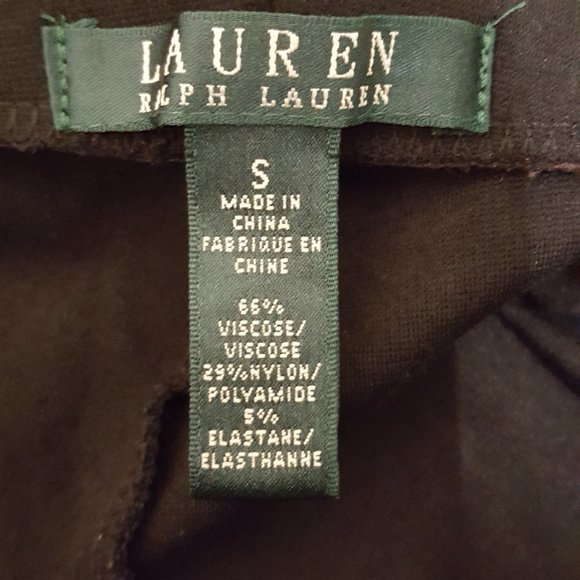 Lauren Ralph Lauren Black Leggings Size Small - Picture 10 of 14
